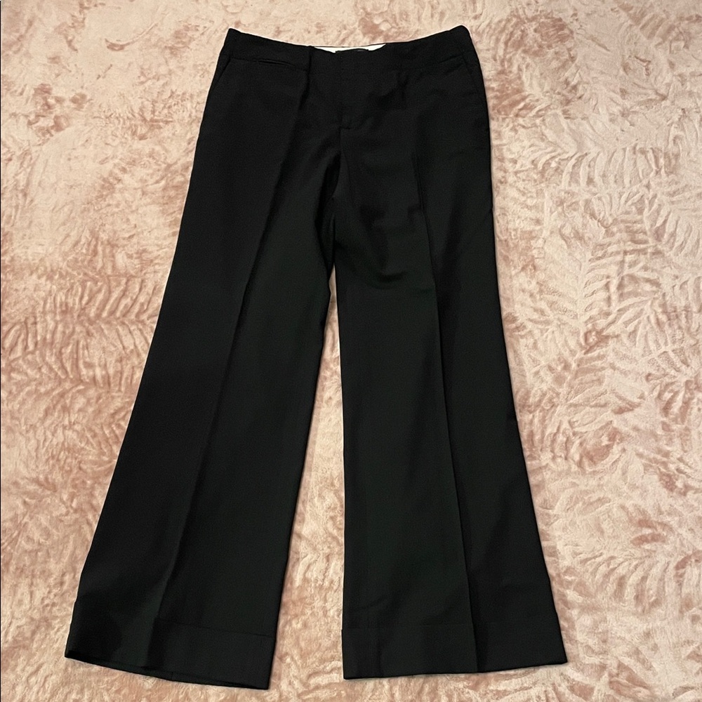 Banana Republic Elegant Black Wide-Leg Pants